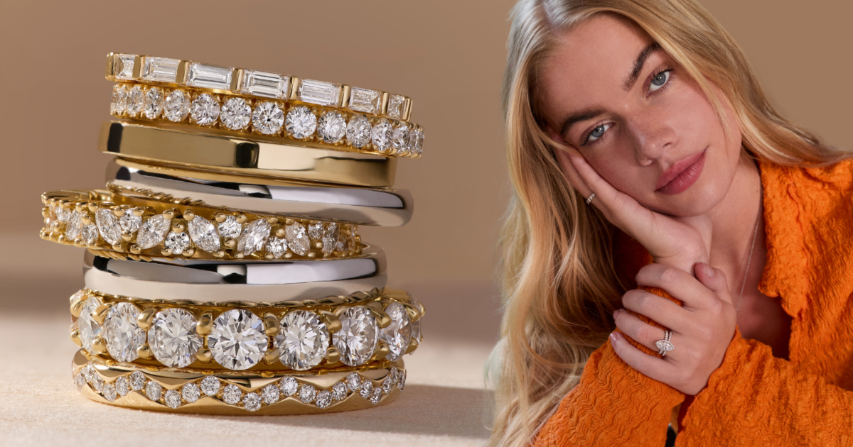 How to Stack Rings: Mixed Metal Ring Stacking Guide